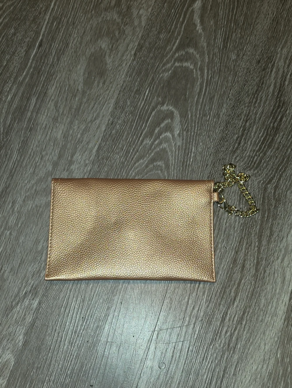 Rose Gold And Gold Metallic Clutch! Nwots. Gorgeous